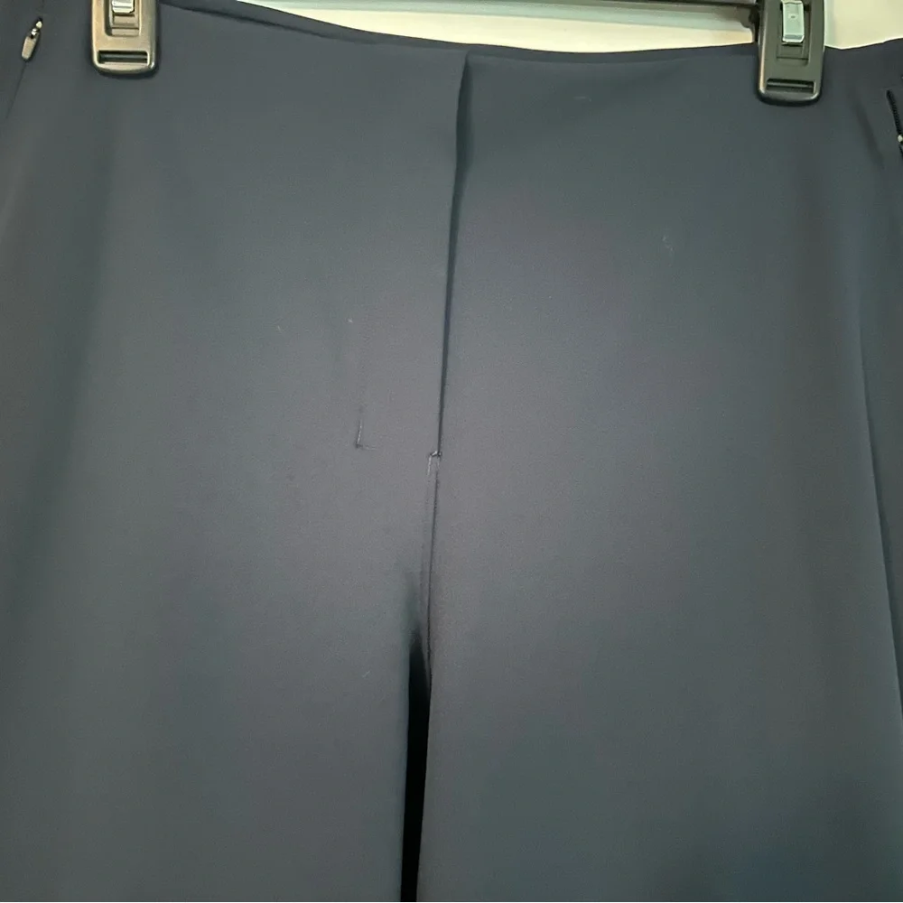 lululemon athletica smooth fit pull-on high-rise crop pants navy blue - Picture 7 of 9